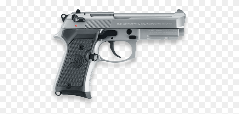 487x342 Hand Gun Stainless Steel Handgun, Weapon, Weaponry HD PNG Download