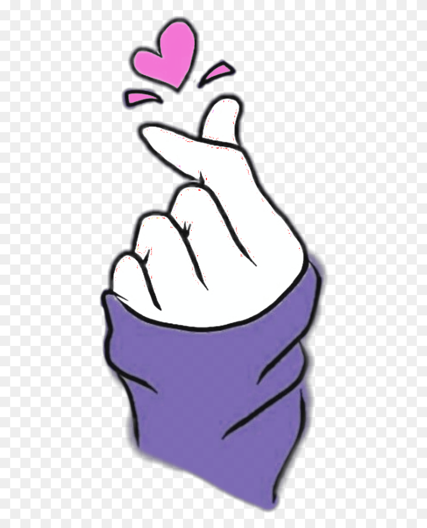 452x978 Рука Сердце Фиолетовые Руки Handheart Kpop Bts Para Fondo De Pantalla, Кулак, Досуг Hd Png Скачать