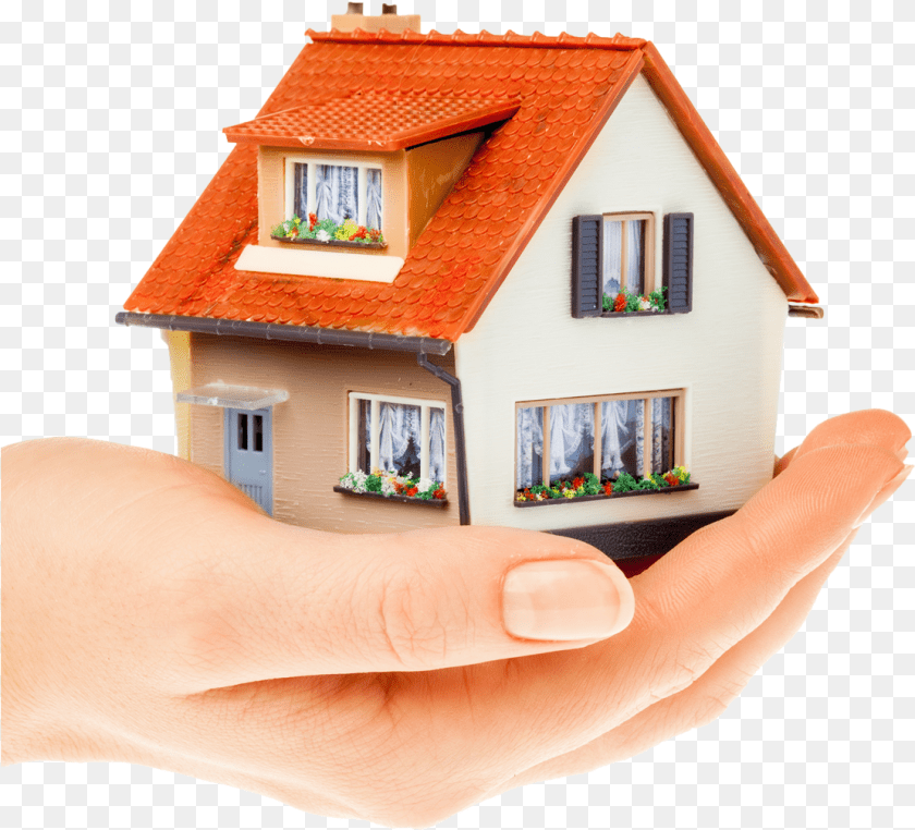 1110x1007 Hand Holding A House House On Hand, Architecture, Person, Housing, Finger PNG