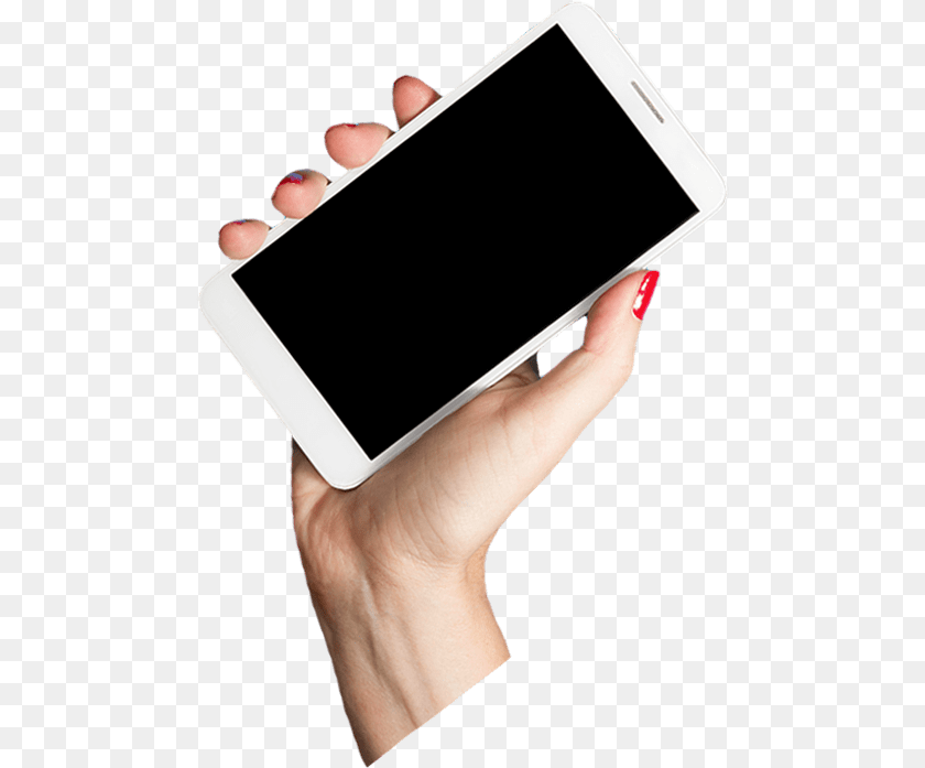 Hand Holding An Iphone Smartphone, Electronics, Mobile Phone, Phone Transparent PNG