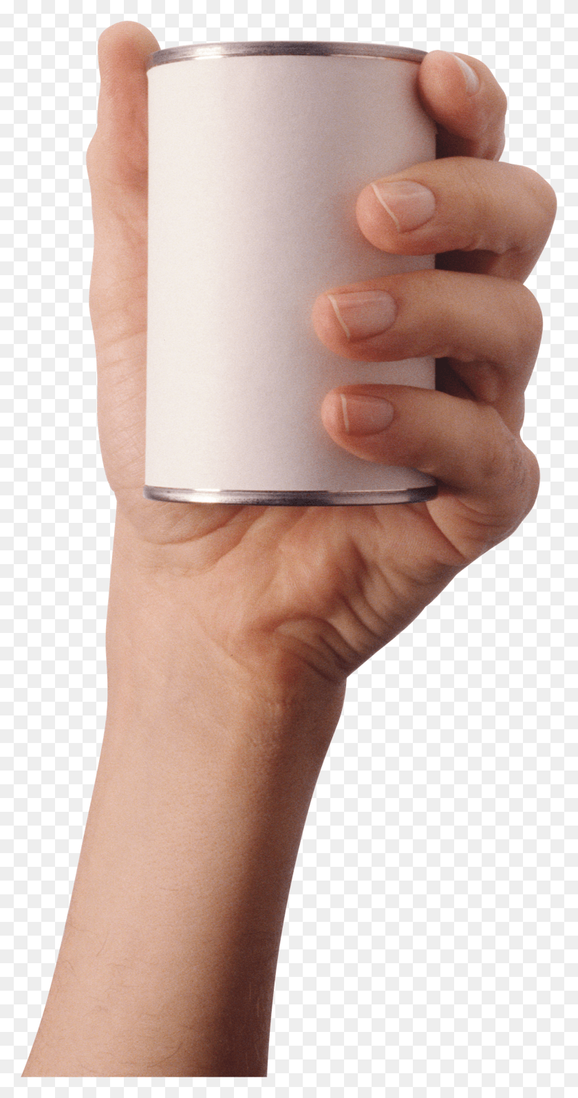 1319x2599 Hand Holding Can, Person, Human, Finger HD PNG Download