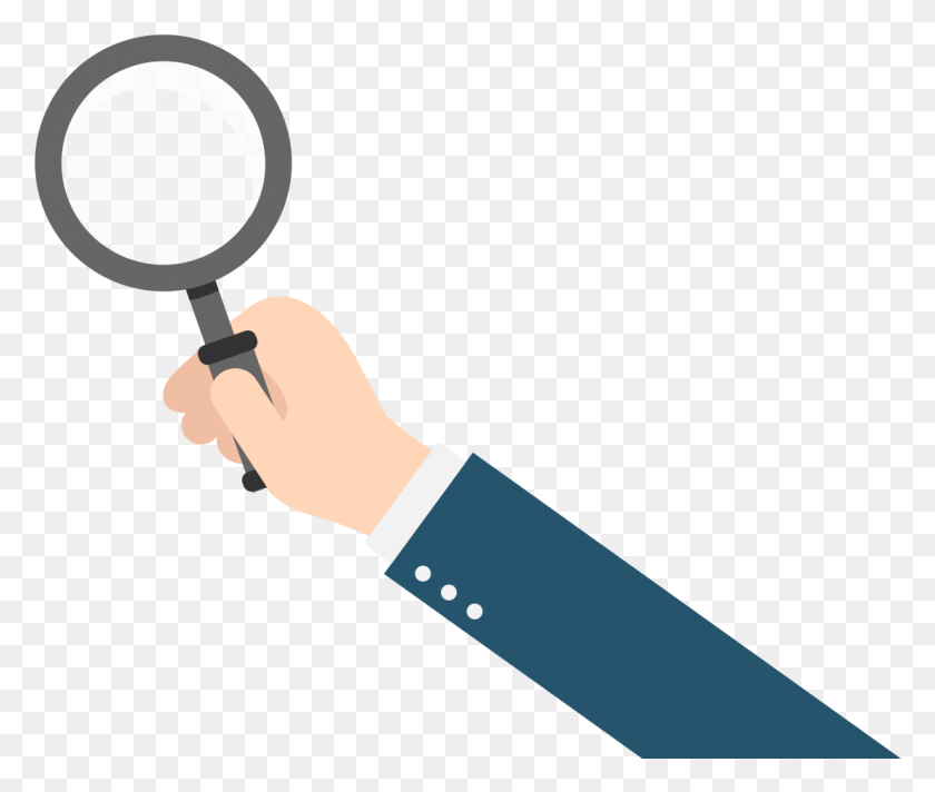 1104x923 Hand Holding Magnifying Glass Vector Magnifying Glass Animated Gif, Magnifying HD PNG Download