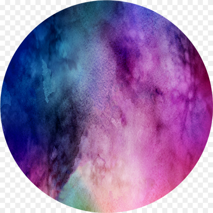 901x901 Hand Painted Celestial Moon 03 Ocswebserver Watercolor Purple Circle, Texture, Astronomy, Nature, Night Clipart PNG