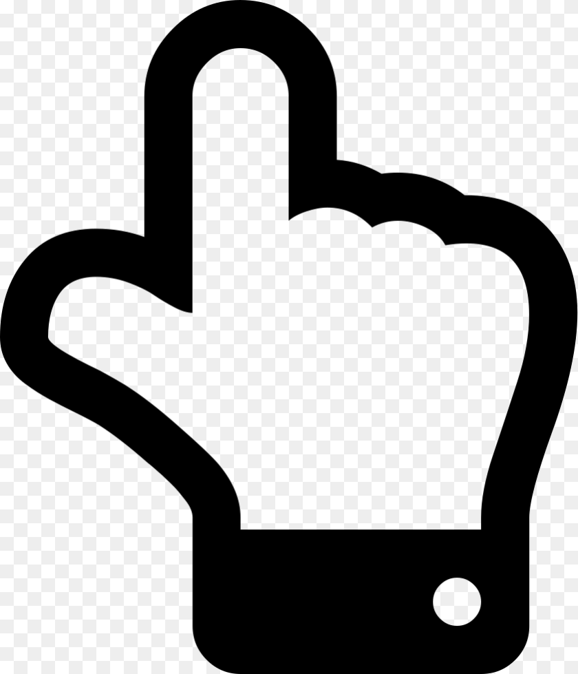841x980 Hand Pointing Upward Icon, Clothing, Glove, Adapter, Electronics Clipart PNG