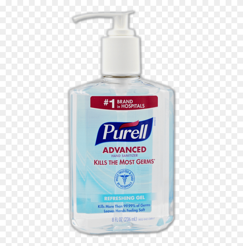 384x790 Hand Sanitizer Purell Hand Sanitizer, Cosmetics, Bottle, Deodorant HD PNG Download