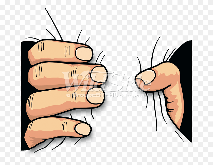 673x592 Hand Squeezing Cartoon, Person, Human, Finger HD PNG Download
