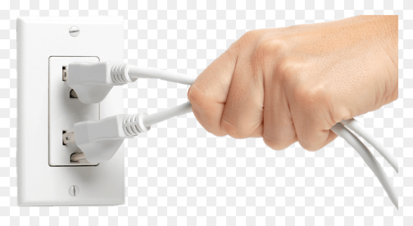 1188x610 Hand Unplugging Plugs Don T Yank An Electrical Cord, Person, Human, Toothpaste HD PNG Download