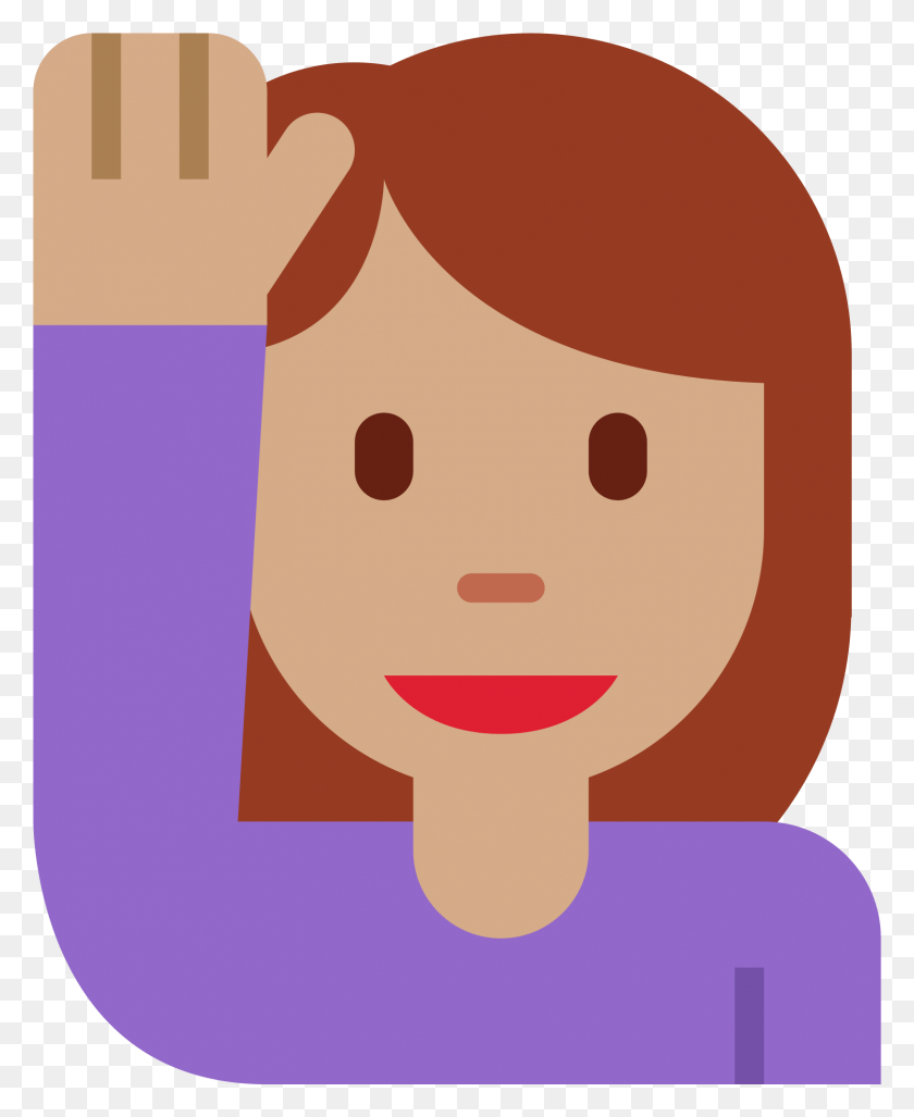 1613x2001 Descargar Png Hand Up Emoji Vector Hand Up Emoji, Cara, Cabeza, Al Aire Libre Hd Png