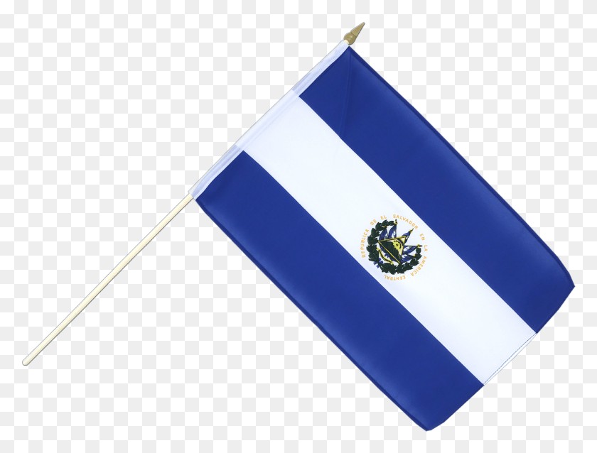 1323x981 Hand Waving Flag El Salvador Hand Flag, Symbol, Logo, Trademark HD PNG Download