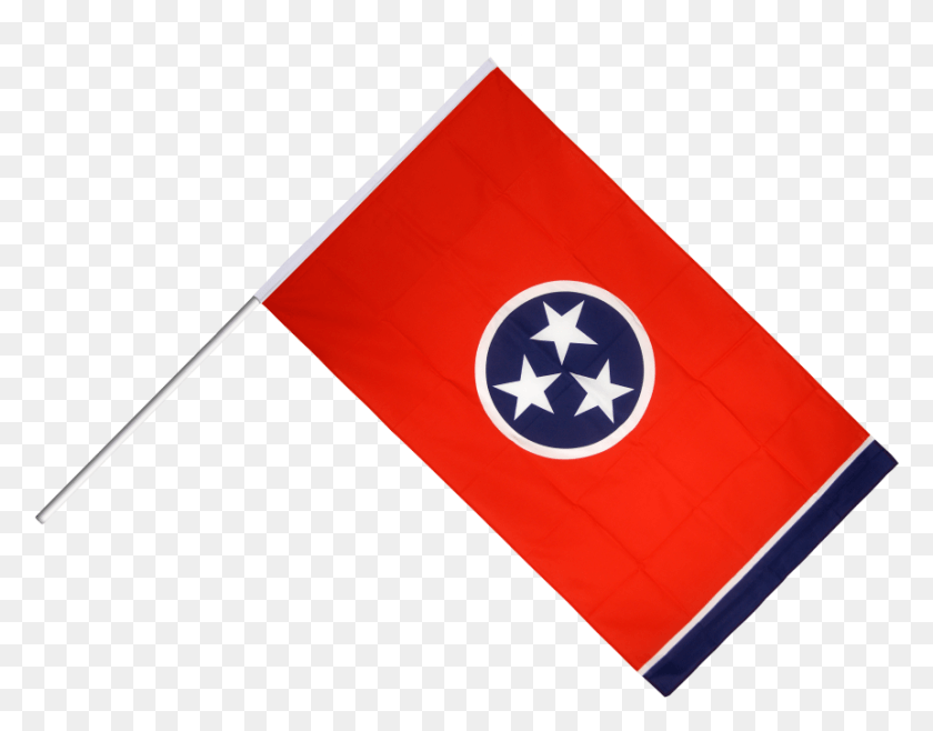 860x660 Hand Waving Usa Flag And Tennessee State Flag, Symbol, Emblem, American Flag HD PNG Download
