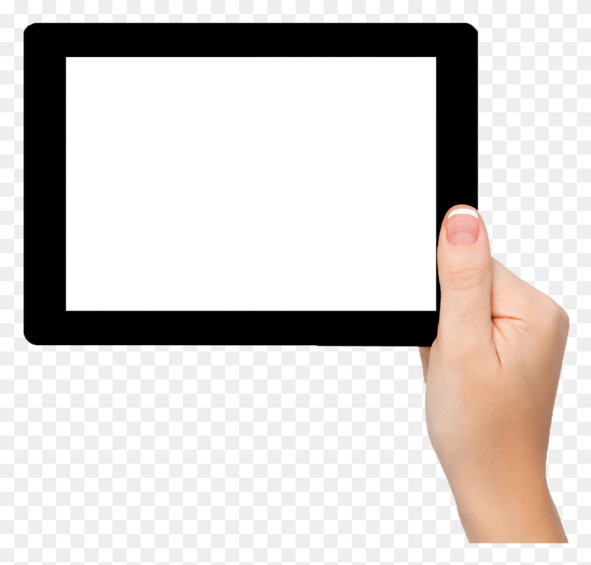 1130x1078 Hand With Tablet, Person, Human, Text HD PNG Download