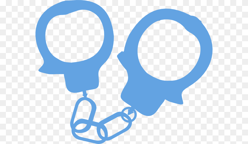 600x489 Handcuffs Police Blue Clip Arts Download, Smoke Pipe PNG