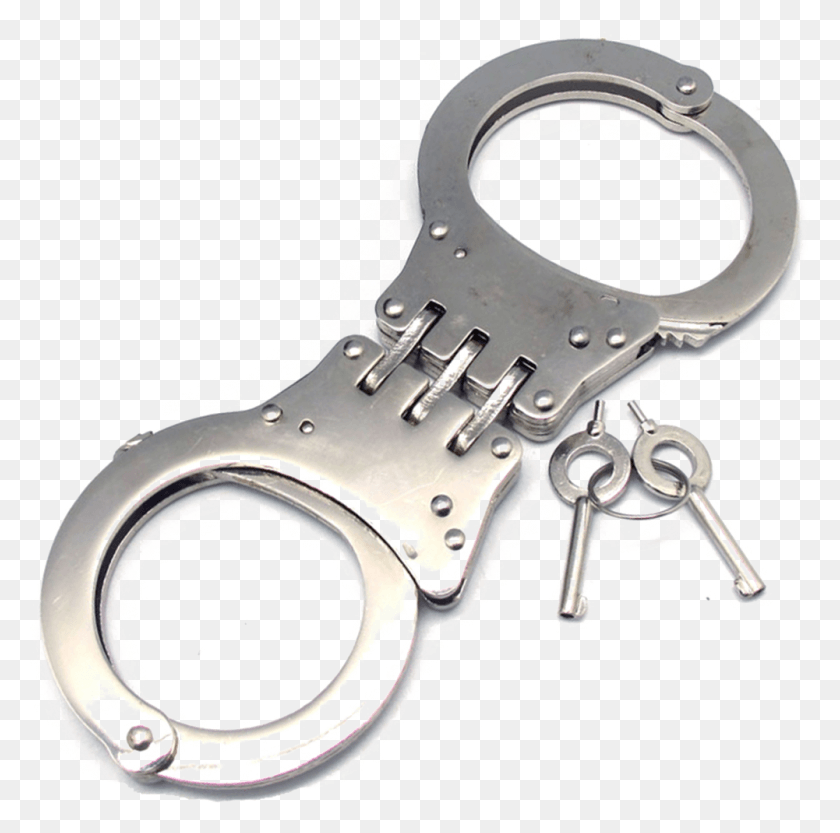 1001x993 Handcuffs Police Handcuffs, Weapon, Weaponry, Scissors HD PNG Download