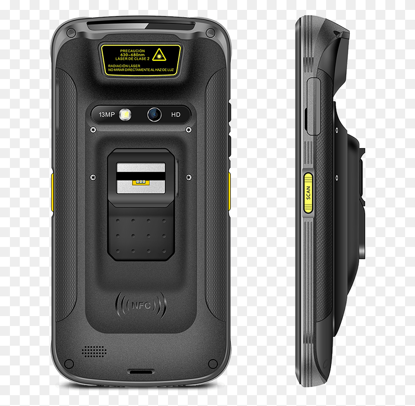 640x762 Handheld Biometric Scanner Fingerprint Iris Facial Smartphone, Mobile Phone, Phone, Electronics HD PNG Download