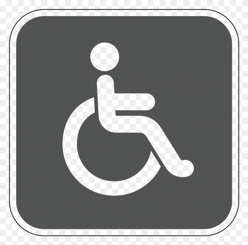 962x952 Handicap Restoom Logo Discapacitados Iconos, Símbolo, Signo, Bolos Hd Png