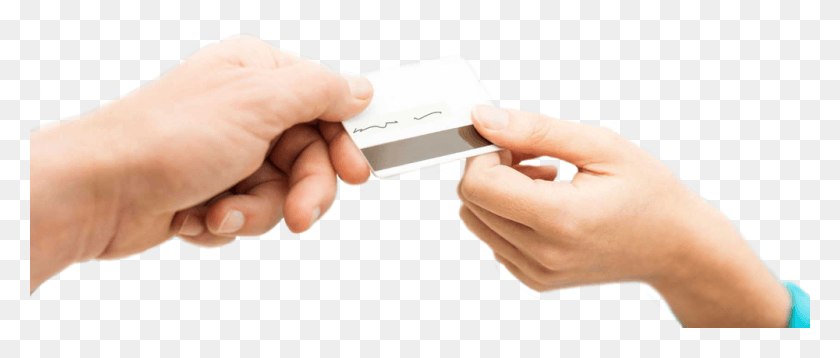 1000x383 Handing Over Credit Card, Person, Human, Hand HD PNG Download