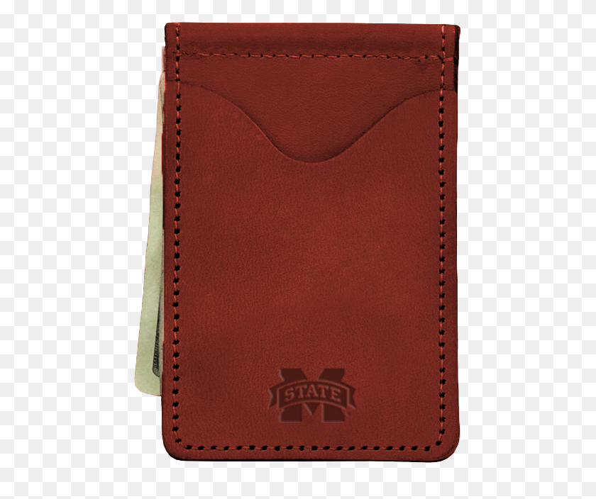 463x644 Handmade Amp Personalized Leather Mississippi State University Wallet, Purse, Handbag, Bag HD PNG Download