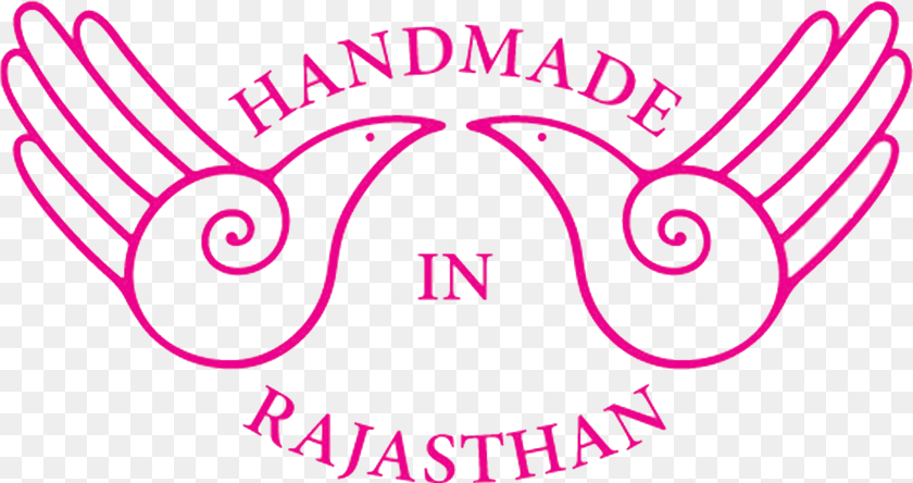 1917x1014 Handmade In Rajasthan Logo, Purple Clipart PNG