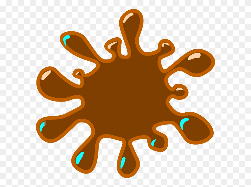 600x566 Handprint Clipart Brown Brown Clipart, Food, Dynamite, Bomb HD PNG Download