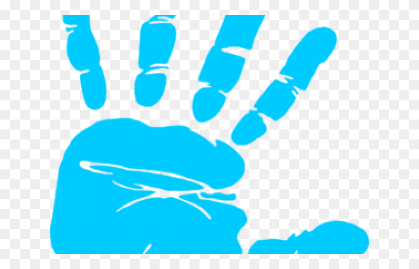 640x480 Отпечаток Руки Клипарт Фиолетовый Детский Отпечаток Руки, На Открытом Воздухе, Текст, Природа Hd Png Скачать