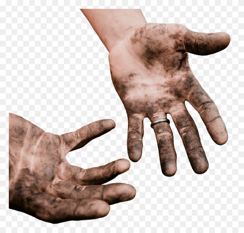 1887x1791 Руки Грязная Работа Грязь Изолированное Исключение Обрезка Ciste I Prljave Ruke, Палец, Рука, Человек Hd Png Скачать