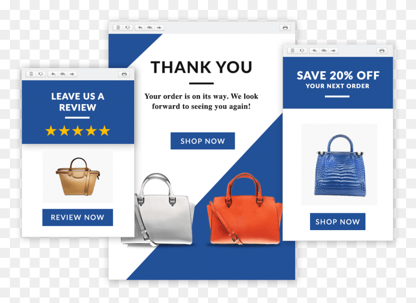 1039x735 Hands Free Automated Email Marketing Leave A Review Email, Bag, Handbag, Accessories HD PNG Download