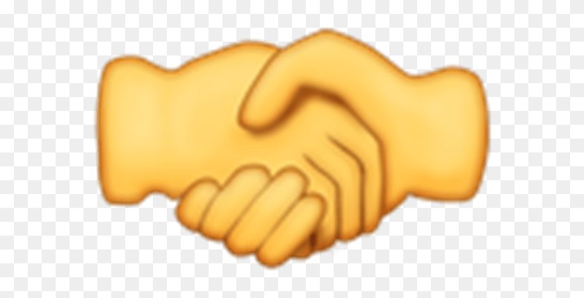 592x370 Handshake Emoji Emoji Apreton De Manos, Hand HD PNG Download
