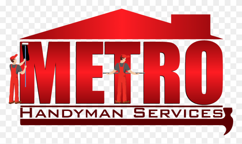 833x472 Handyman Logo Handyman, Person, Human, Text HD PNG Download