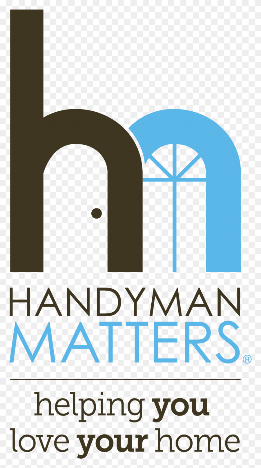 889x1652 Handyman Matters Chicago Handyman Matters, Text, Alphabet, Logo HD PNG Download