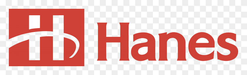 2400x605 Descargar Png / Logotipo De Hanes 4 Png