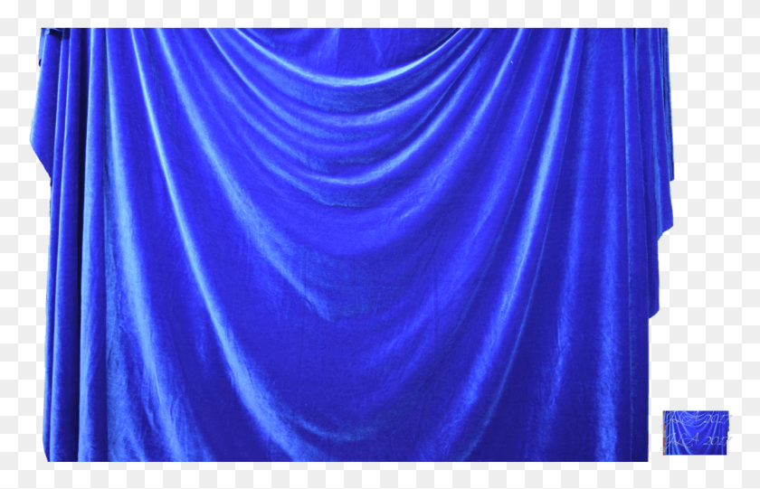 1003x619 Hanging Blue Stock By Mom Espeace Silk, Stage, Lighting, Room HD PNG Download