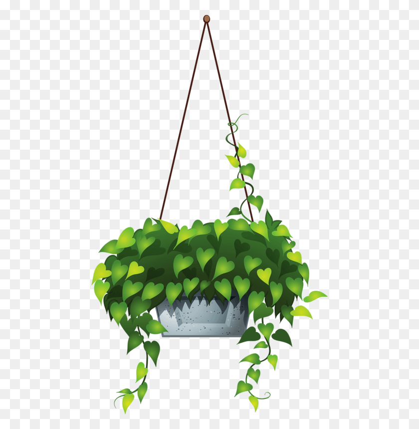 474x800 Hanging Flower 6 Hanging Pot Plants Vector, Leaf, Plant, Vine HD PNG Download