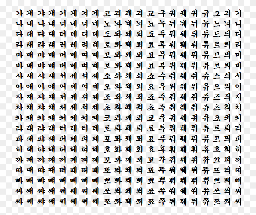 744x647 Descargar Png Hangul Syl No Fin, Texto, Palabra, Alfabeto Hd Png