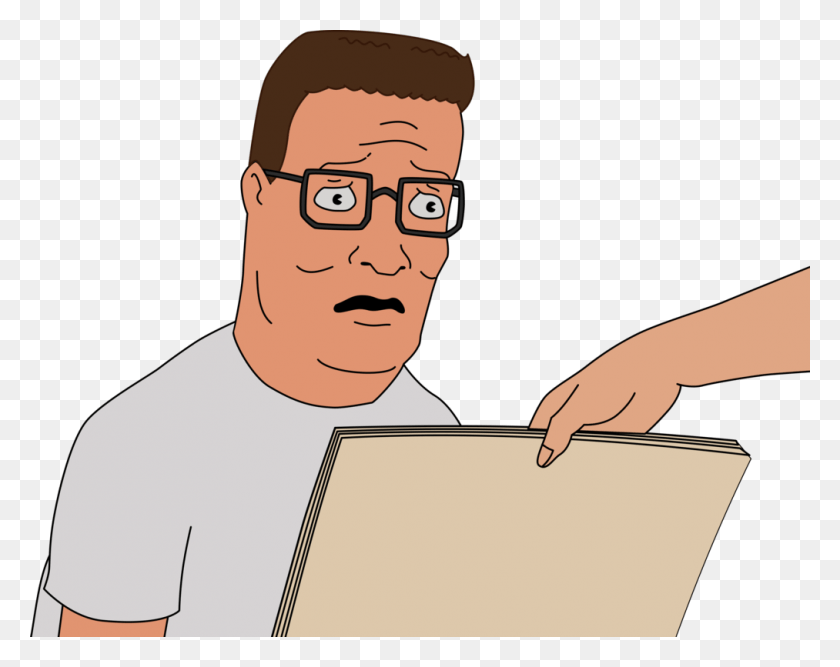 1013x789 Hank Hill King Of The Hill, Person, Human, Cardboard HD PNG Download