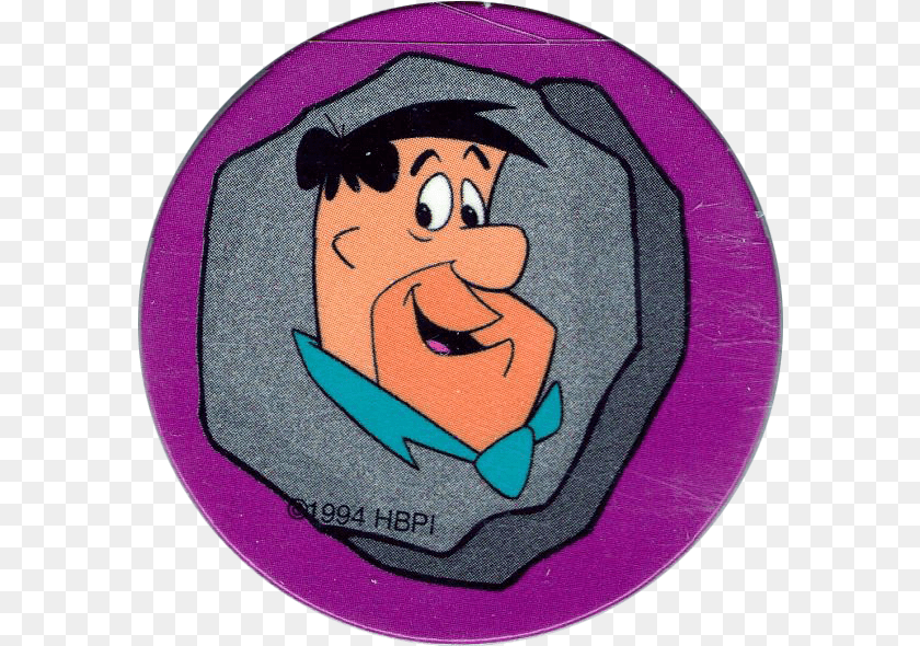 Hanna Flintstones In Circle, Badge, Logo, Symbol, Face PNG