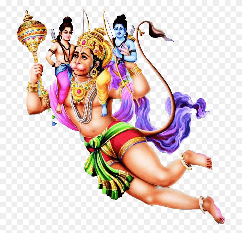 727x749 Hanuman Hanuman God, Dance Pose, Leisure Activities, Person HD PNG Download