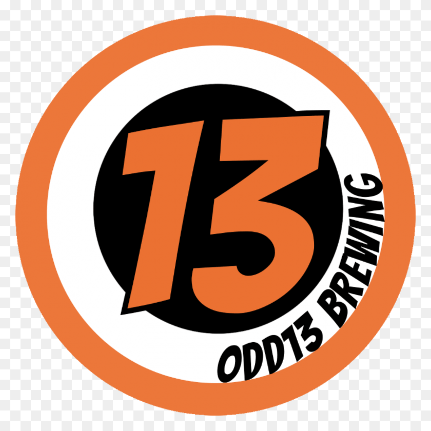 Hanuman Single Hop Ipa Odd 13 Brewing Logo, Number, Symbol, Text HD PNG Download