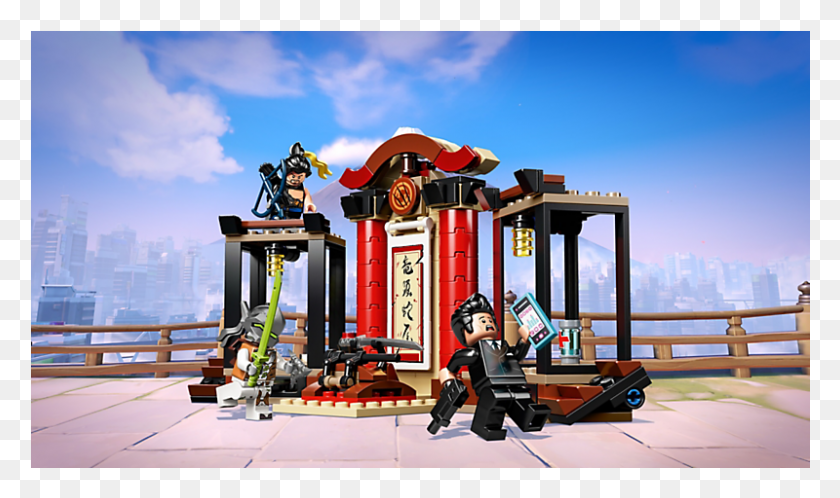 800x450 Hanzo Vs Lego Overwatch Genji Vs Hanzo, Person, Human HD PNG Download