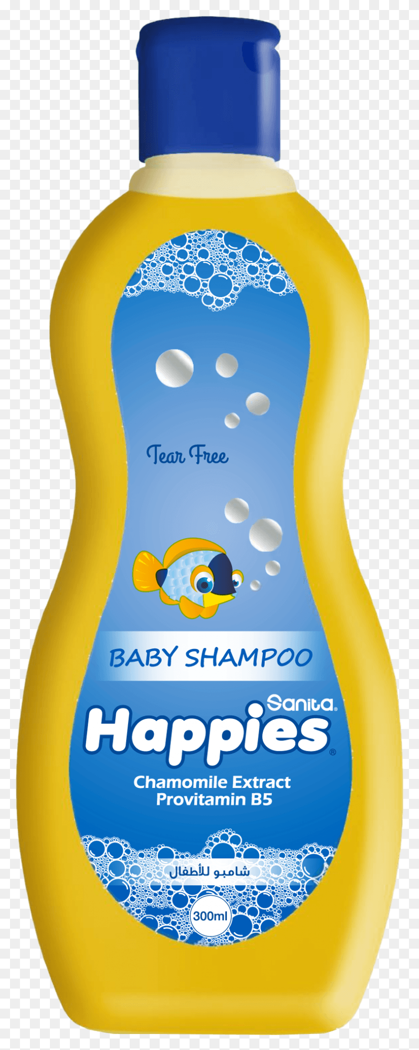 791x2072 Happies Baby Shampoo Plastic Bottle, Sunscreen, Cosmetics, Lotion HD PNG Download