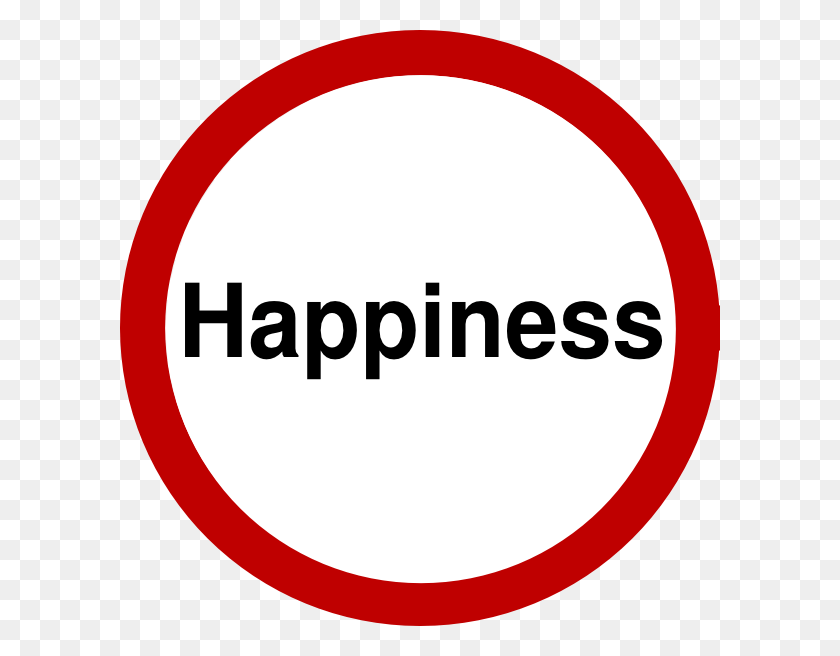 600x596 Happiness Clipart Happiness Clipart, Symbol, Road Sign, Sign HD PNG Download