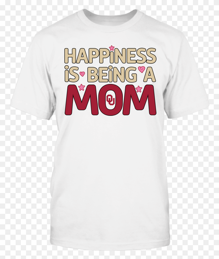 768x933 Happiness Is Being A Mom Front Picture Active Shirt, Clothing, Apparel, T-shirt HD PNG Download