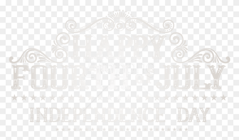 833x461 Happy 4th July Vintage Image Images Happy 4th Of July Vintage, Label, Text, Word HD PNG Download