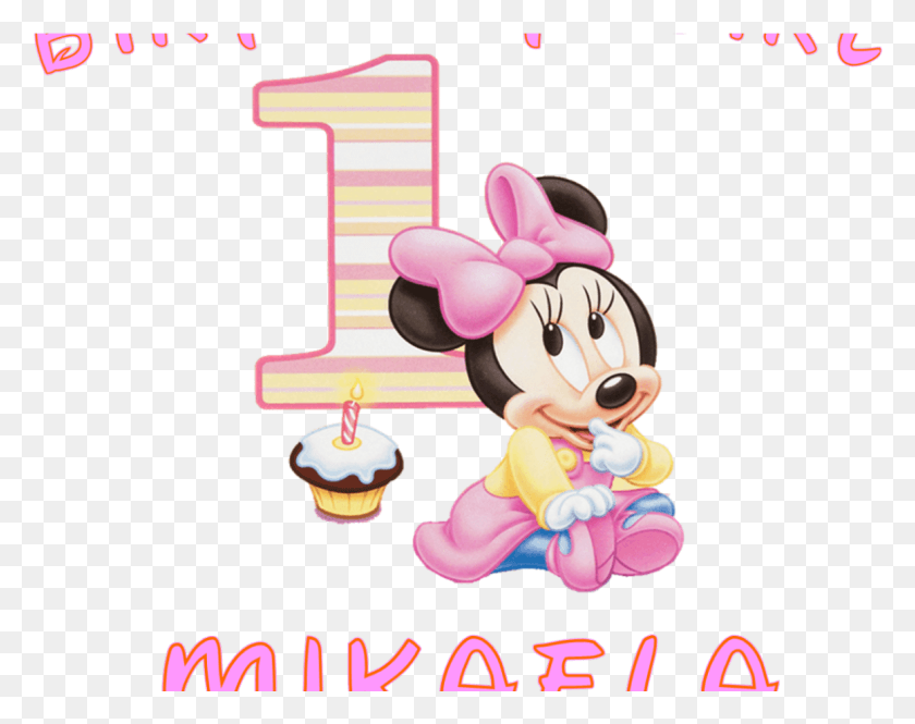 1160x901 Happy Birthday 1 Minnie Mouse, Number, Symbol, Text HD PNG Download