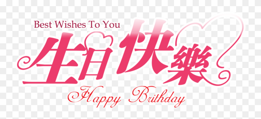 1024x427 Happy Birthday Chinese Happy, Text, Label, Alphabet HD PNG Download