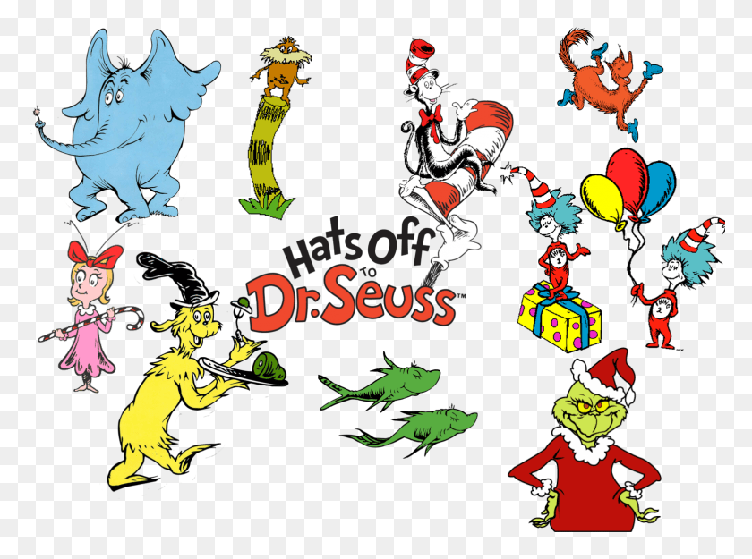 1564x1133 Happy Birthday Dr Dr Seuss, Person, Human, Graphics HD PNG Download
