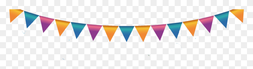1002x218 Happy Birthday Flags Happy Birthday Flag, Triangle, Fence, Lighting HD PNG Download