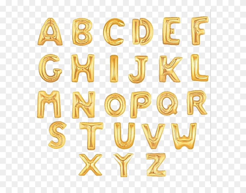 600x600 Happy Birthday Foil Balloon Gold Balloon Letters, Text, Alphabet, Word HD PNG Download