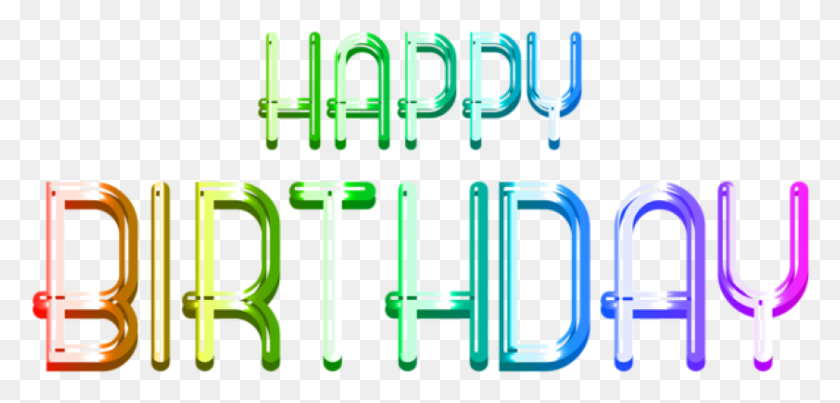 842x371 Happy Birthday Graphic Design, Text, Label, Alphabet HD PNG Download