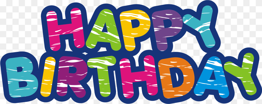 2400x957 Happy Birthday Happy Birthday Icon, Art, Graphics, Text, Dynamite PNG