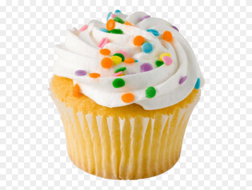 528x572 Happy Birthday March Vanilla Cup Cake, Cupcake, Cream, Dessert HD PNG Download